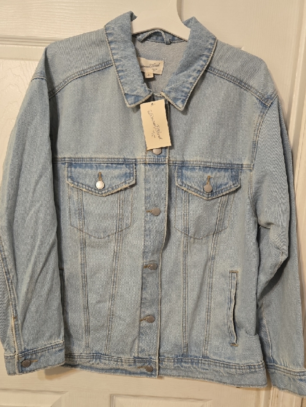 Universal Thread Light Blue Denim Jean Jacket - Picture 6 of 9